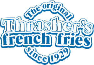 Thrasher's French Fries logo